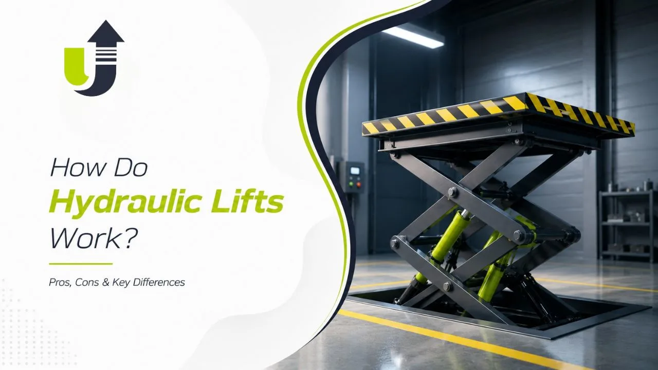 Read more about the article How Do Hydraulic Lifts Work? | Pros, Cons & Key Differences