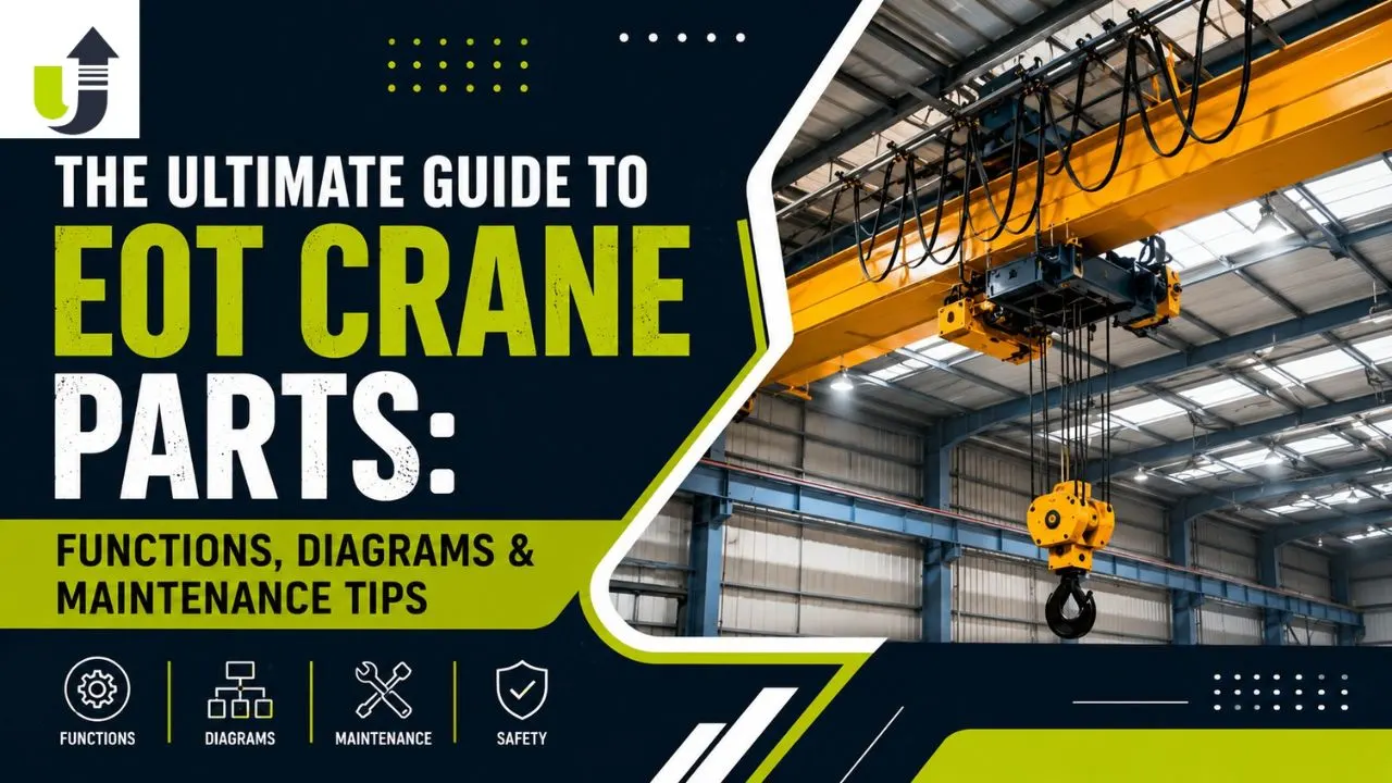 Read more about the article The Ultimate Guide to EOT Crane Parts: Functions, Diagrams & Maintenance Tips